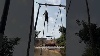 Single rope belly crawl #defense #motivationalvideo #fitness #shorts