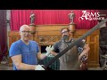 Doctors Guy Windsor and Nathan Clough Examining an Original 15th Century Longsword