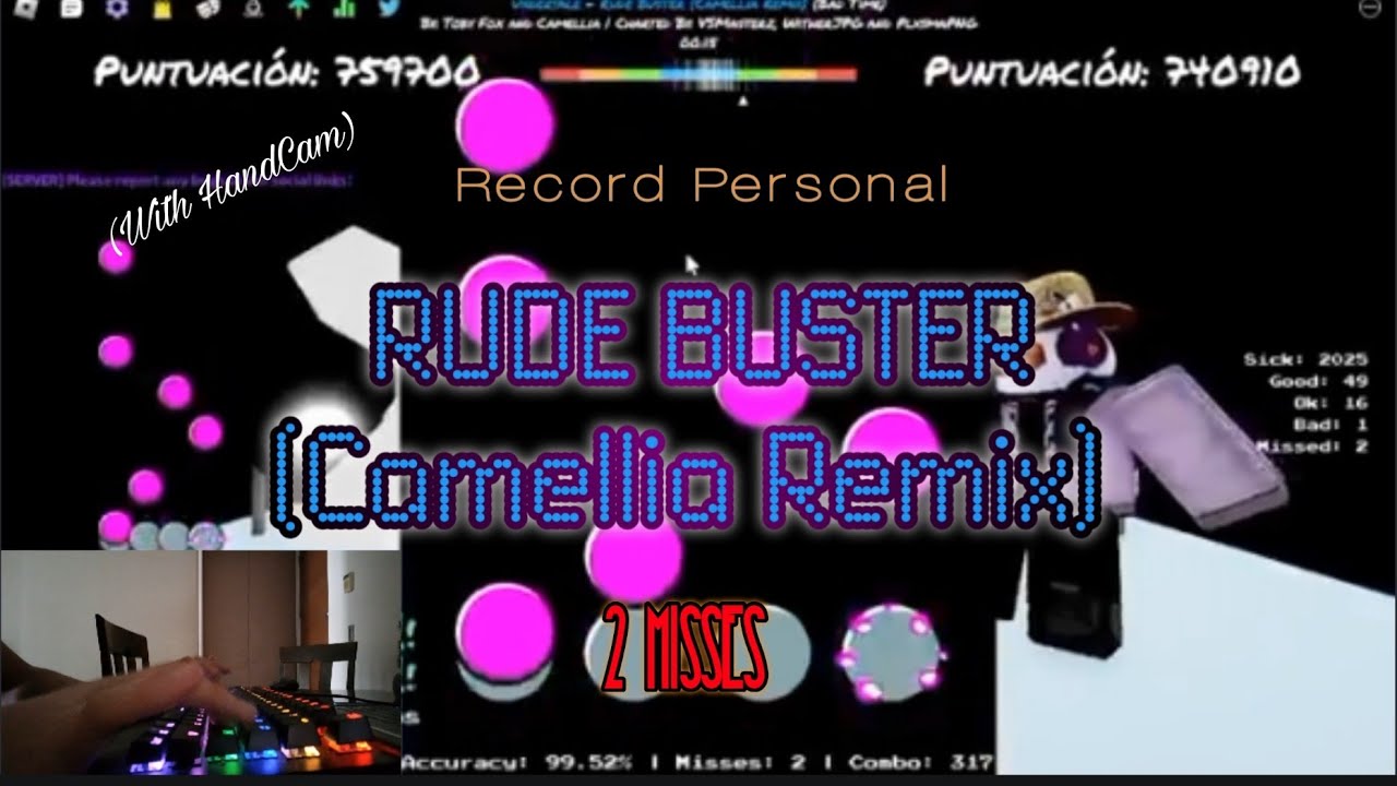 [MY PERSONAL RECORD] Rude Buster (Camellia Remix) 2 Misses | Funky ...