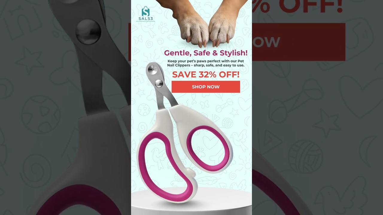 Pet Cat Dog Nail Clippers