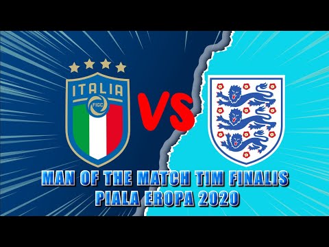 Pemain Inggris-Italia di Deretan Man Of The Match Piala Eropa 2020