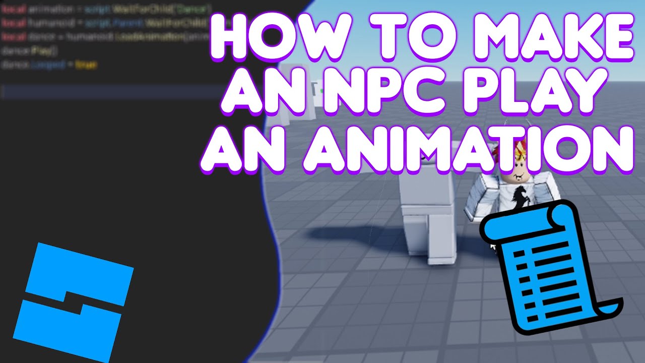 How To Make An Npc Play An Animation | Roblox Studio