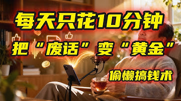 做IP还在“死磕”？大错特错！马哥亲测：每天10分钟，把“废话”变“黄金”的秘密
