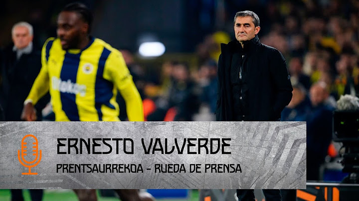 🎙Ernesto Valverde | post Fenerbahçe SK 0-2 Athletic Club | Europa League 2024-25 MD6