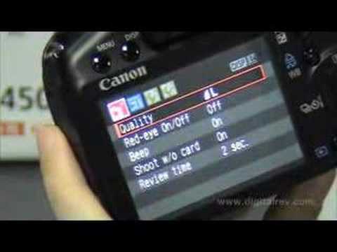 Canon EOS 450D - First Impression Video by DigitalRev