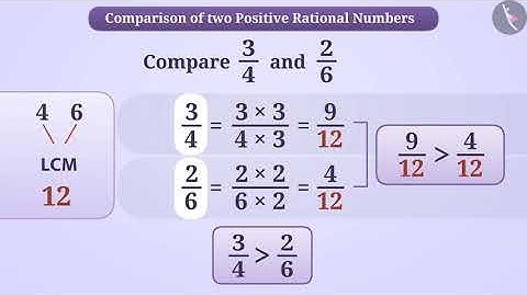 Comparison of Rational Numbers | Part 2/4 | English | Class 7