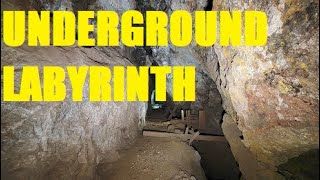 Exploring the Abandoned Labyrinth Stope Mine in Hollow Mountain