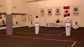 Kwang Lee Taekwondo 1st Dan Black Belt Test Part 1