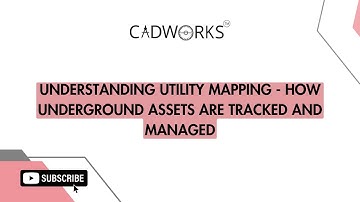 Understanding utility mapping - how underground assets are tracked and managed