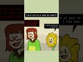 Chara and Flowey are Aro - Undertale Comic Dub #undertalememe #deltarunememes