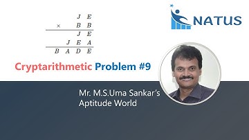Cryptarithmetic Multiplication | Problem #9 | JExBB=BADE