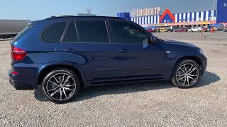 BMW X5 E70 M Perfomance Blue Color