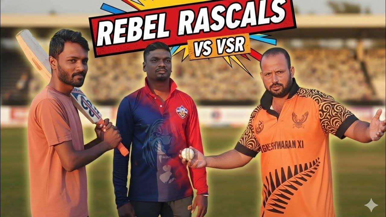 VSR vs REBEL RASCALS (8 OVERS MATCH)🏏🏏🏏🏏🏏