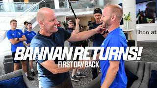 Barry Bannan's first day back with Sheffield Wednesday!