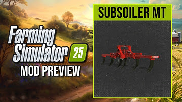 Mod Preview - Lizard Subsoiler MT 6-9-12 (by BsM) | Farming Simulator 25