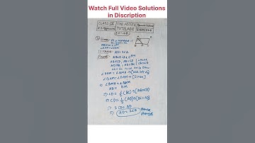 CLASS 9TH QUADRILATERAL  SOLUTION EXERCISE-10 B QUESTION - 3 #theastutetutelageclass9th #shortsvideo