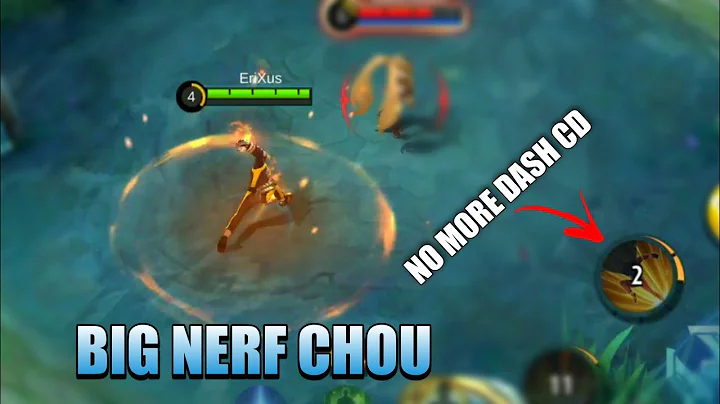 BIG NERF FOR CHOU | NO MORE RESET COOLDOWN | Mobile Legends: Bang Bang
