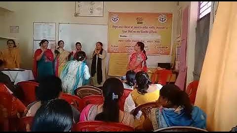 activity by teachers in nipun training,brc machhra Meerut