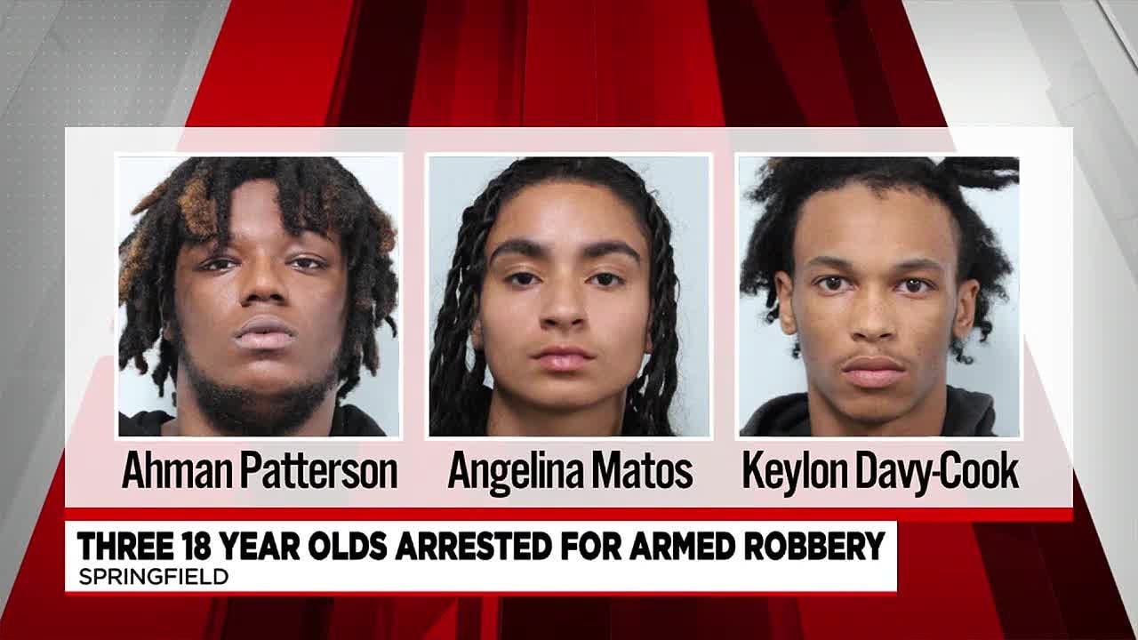 3 suspects arrested in connection with Springfield armed robbery - YouTube