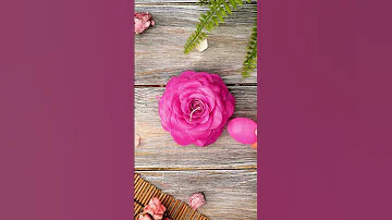 Beautiful Flower Candle 