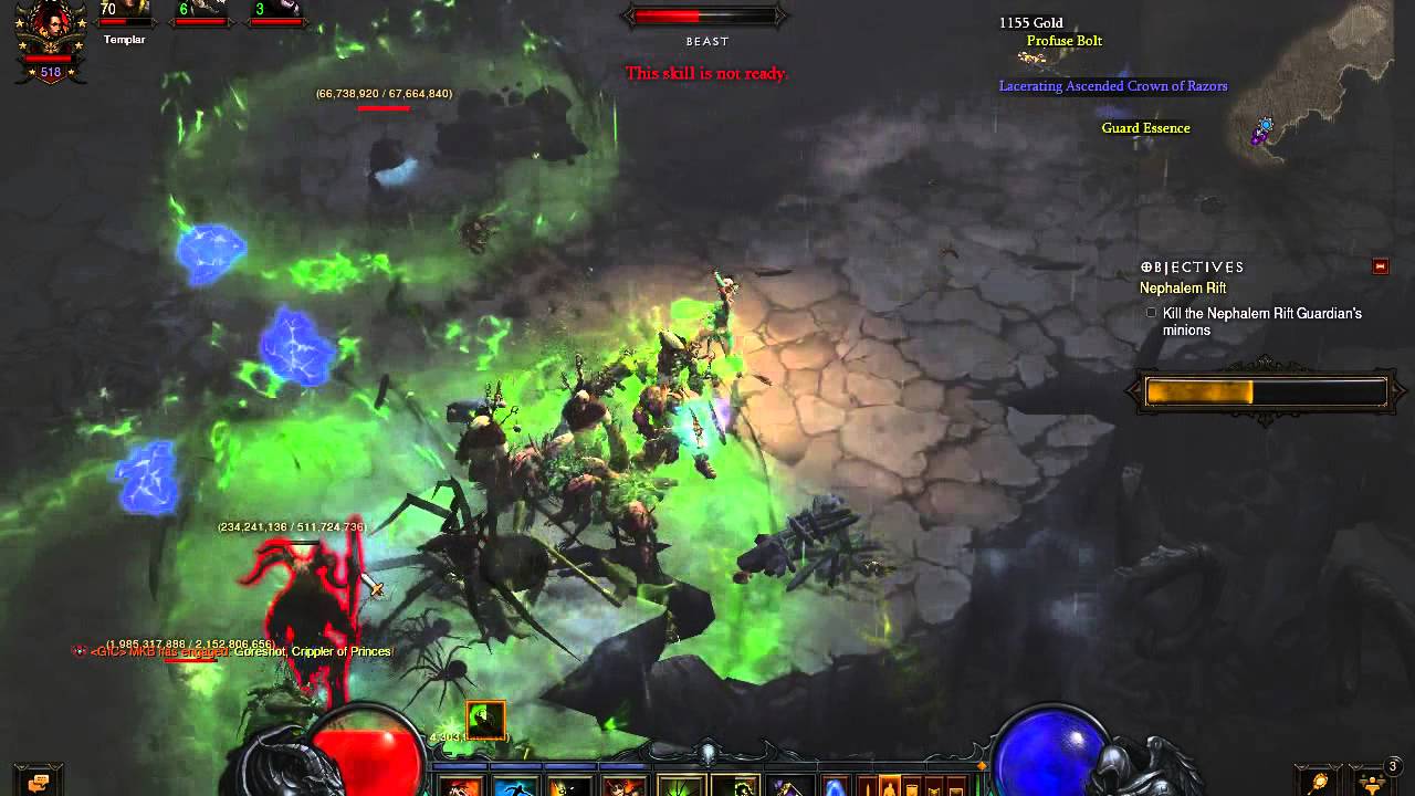 Diablo 3 Torment 8 farming Plague Swarm Build Witch Doctor 2.3.0 - YouTube