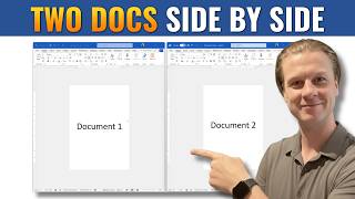 How To View Two Documents Side by Side in Microsoft Word (Quick Tutorial)