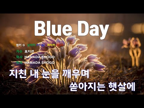 [은성반주기] 블루데이(Blue Day) - 포지션 /악보/MR/가사