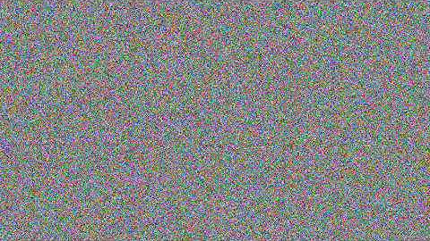 ffmpeg /dev/urandom test video 3 (avi, 60 fps)
