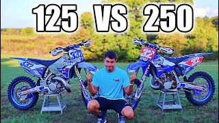 125 vs 250 - Should you ride a 125 or 250?