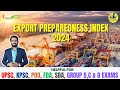 Export Preparedness Index 2024 | #currentaffairs  #currentaffairskannada