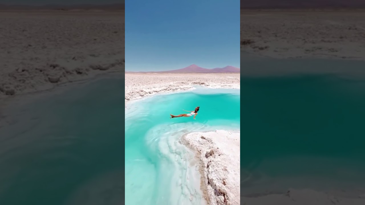 The most beautiful places | Have you ever been to a salt flat- Pedernales Salt Flats, Chile 