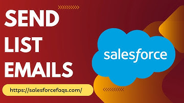 How to Send List Emails in Salesforce Lightning | Send Mass Emails in Salesforce Lightning