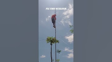 Pole Tower Installation #LexTzy