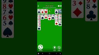 Tripledot solitaire, Day in the Museum, Level 56: Finish in less than 60 moves