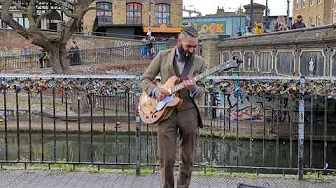 Street guitarist - Camden Town
