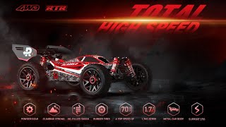 CROBOLL 1:14 Fast RC Cars | 70+KMH Hobby RC Truck | 4WD Remote Control Car Off-Road Racing Buggy