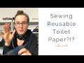 Tutorial for Sewing Family Cloth | Reusable Toilet Paper, Baby Wipes, Paper Towel, and Tissue