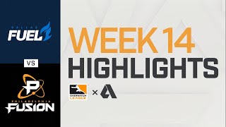 Akshon Highlights | Dallas Fuel vs Philadelphia Fusion | Week 14 Day 2 | Part 2