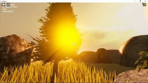 Unreal engine 4 lighting test in roblox studio! #2