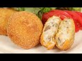 Crab Cream Korokke Recipe (Japanese-style Fried Croquettes Filled with Seafood) | Cooking with Dog