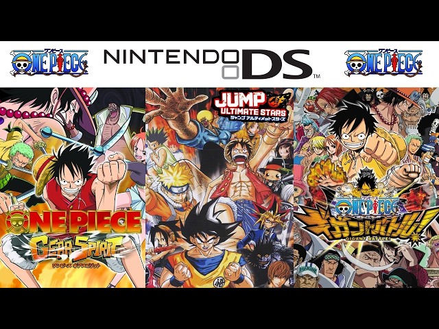 All One Piece Games on Nintendo DS - YouTube