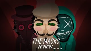 THE LE MASKER|incredibox the masks review!