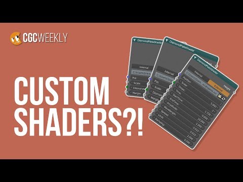 Using Custom OSL Shaders in Cycles - CGC Weekly #9