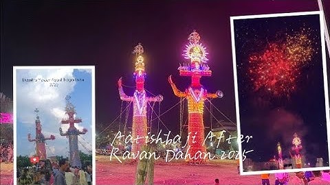 Tallest Ravan in Jaipur | Aatishbaji Dusshera Maidan Adarsh Nagar Jaipur 2025  #ravan #jaipur   