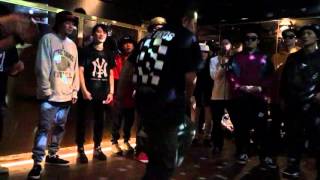20151121_FUNKY vol.10 FREE STYLE 2on2 予選 西村光洋 ソース&ソイソース