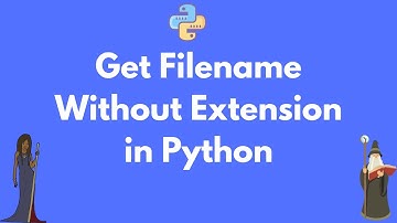 How to get filename without extension from path in Python