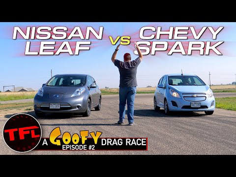 Tesla Beware! These Two Monsters Are Hot On The Heels Of The Model S Plaid | Goofy Drag Race #2
