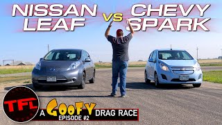 Tesla Beware These Two Monsters Are Hot On The Heels Of The Model S Plaid | Goofy Drag Race 2