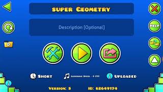 Мой уровень super geometry