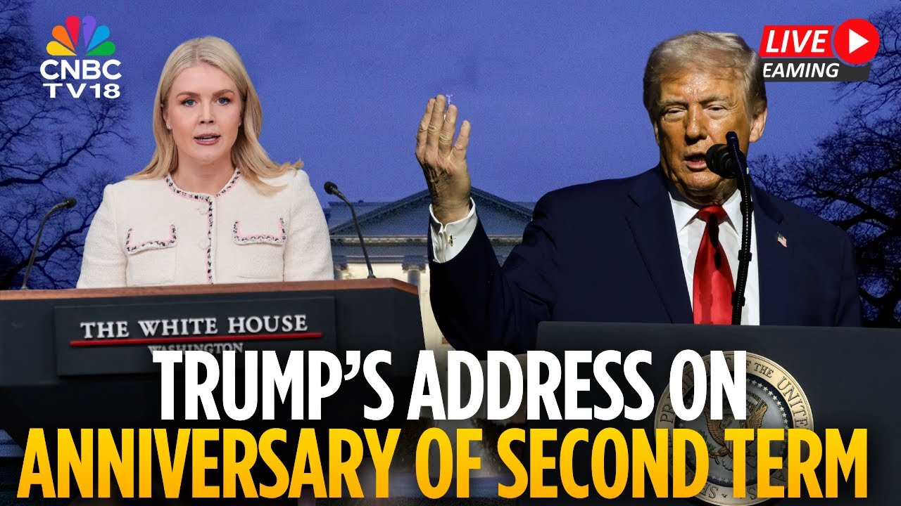 White House LIVE: Donald Trump & Karoline Leavitt Addresses Media
